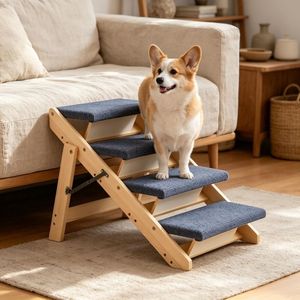 Scale per Animali Domestici con Superficie Antiscivolo per Uso nell'Armadio - Product Image 5
