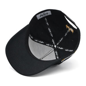 Casquette de baseball unisexe personnalisée en polyester/coton avec logo brodé en 3D, réglable, à fermeture snapback, pour une utilisation décontractée en extérieur - Product Image 3