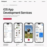 全面的iOS应用程序服务 开发定制移动应用平台并满足企业用户规模化的应用需求