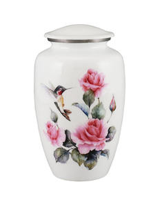 Urnes funéraires en laiton pour adultes, urnes artisanales pour cendres d'hommes et de femmes, urnes décoratives, urnes funéraires - Product Image 4