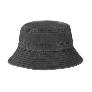Chapeau Bob Rétro en Toile 100% Coton Lavé avec Logo Personnalisé, Large Bord, Léger et Respirant pour Toutes les Saisons et Utilisation en Extérieur - Product Image 4