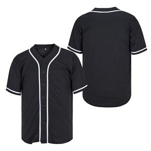 Maillot de baseball en stock, tenue décontractée d'entraînement, broderie personnalisée, impression de numéros et de lettres, chemise de baseball boutonnée - Product Image 6