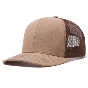 Wholesale Tiger <b>Camo</b> 6-Panel Trucker Hat 100% Cotton Mesh Breathable Waterproof Sporty Outdoor Patch Snapback <b>Cap</b> Custom Logo - Product Image 5