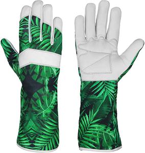 ถุงมือยางเคลือบยางสำหรับสุภาพสตรีถุงมือป้องกันน้ำและหนาม - Product Image 5