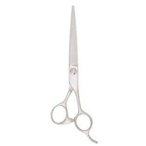 6.5 Inch Premium Stainless Steel Professional Salon Ceramic Handle A+ Grade Beauty Tool High Quality Hair Trimming <b>Beard</b> <b>Scissor</b> - Product Image 1