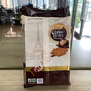 Coffee Crackers 210g Crispy <b>Biscuit</b> Snack Vietnam Factory ODM Export Standard - Sampling Service - Product Image 2