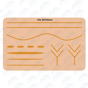 Kit d'entraînement à la suture réutilisable avec coussin en silicone durable, instrument médical, kit de pratique chirurgicale professionnel pour étudiants en médecine - Product Image 5