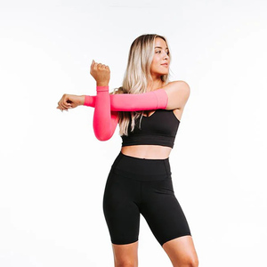 Custom Baseball & Basketball <b>Compression</b> <b>Arm</b> <b>Sleeves</b> with UV Protection Eco-Friendly Unisex Design for Sports Use - Product Image 6