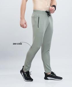 Conjunto de Muestras de Tela Mixta, Pantalones Deportivos de Corte Ajustado para Hombre, CoreFlex – Dobby Lycra Importado (280 GSM) |   Ajuste en el tobillo - Product Image 1