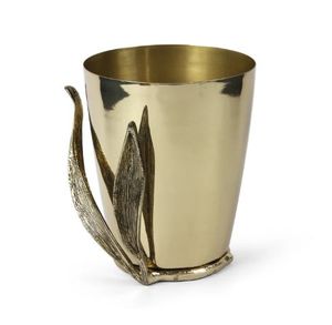 Seau à glace élégant en métal avec poignées latérales pour bouteilles de champagne, vin, bière, pour la maison, le bar, le restaurant et les événements - Product Image 6
