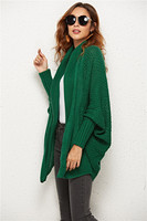 Damen Strukturierter Strickpullover Cardigan mit Knopfleiste 100% Baumwolle Gemütlich Warm Lässig Langarm Modische Oberbekleidung für Herbst Winter