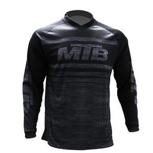 Vêtements de course légers pour adultes, séchage rapide, pour motocross, VTT, VTT tout-terrain, veste d'été imprimée pour équipe - Fournisseur de vêtements MX en gros - Product Image 4