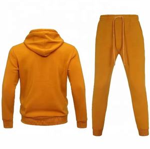 Sweat à capuche unisexe deux pièces Gym Fitness Sports Suit pour hommes, décontracté, extérieur, course, logo personnalisé Fabricant de vêtements de sports d'hiver - Product Image 5