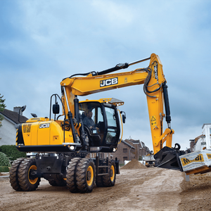 Excavatrice sur roues hydraulique JCB, excavatrice sur roues robuste pour les travaux de construction, d'exploitation minière et de voirie, équipement de terrassement d'occasion - Product Image 6