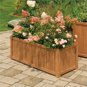 Wholesale Outdoor Square <b>Wooden</b> Plant Pots Heavy Duty <b>Garden</b> Wood <b>Planter</b> Box Rustic Large Flower Box Decorative <b>Garden</b> <b>Planters</b> - Product Image 2