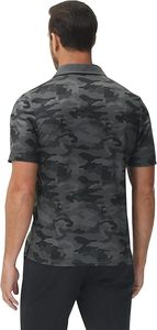 Tissu imprimé anti-plis en maille à poches plaquées pour hommes, motif camouflage pour polo - Product Image 3