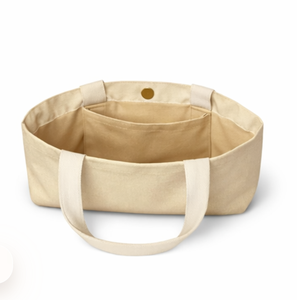 Sac fourre-tout en toile de coton personnalisé, grand format, avec logo imprimé, design personnalisé, avec poche, sac d'épicerie en toile - Product Image 5