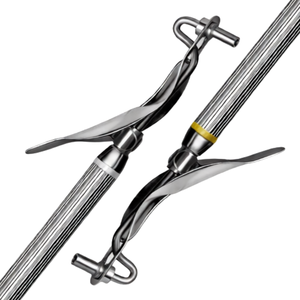 Instrumento Dental Restaurador de Acero Inoxidable, Portaamalgama de Doble Extremo con Puntas Medianas-Grandes de 8″ (20.3cm), Herramienta Profesional - Product Image 6