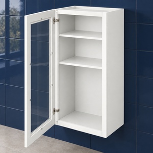Gabinete de Pared con Puerta de Vidrio de 21 x 42 Pulgadas, Estilo Shaker Blanco, RTA, Venta al Por Mayor Directo de Fábrica en Vietnam - Product Image 5