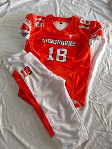 Uniformes de Fútbol Americano Personalizados Profesionales con Nombre y Número del Equipo, Uniformes de Fútbol Sublimados para Hombres y Jóvenes - Product Image 3