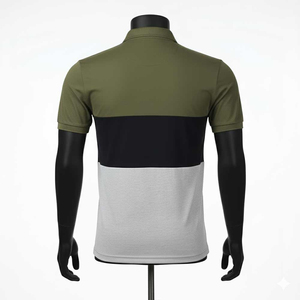 Chemise décontractée pour homme en maille imprimée, respirante, avec poche, en tissu polyester durable, idéale pour l'extérieur, avec service OEM - Product Image 3
