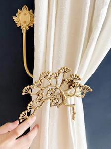 Soporte de Cortina Artístico con Forma de Árbol, Accesorio Elegante para Cortinas, Ideal para Decoración de Ventanas de Sala de Estar y Dormitorio, Hecho a Mano en India - Product Image 2