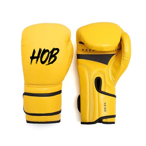 Cowhide Adults 100% Leather Wholesale Boxing Gloves Hot Selling Super Quality Boxing Gloves Custom Logos - Product Image 1