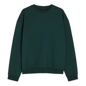 ชุดเสื้อสเวตเชิ้ตคอกลมแขนยาวผ้าฝ้ายหนานุ่มสำหรับผู้ชาย พร้อมกางเกงขายาว ชุดเซ็ตฤดูหนาว พิมพ์ลายนูนโลโก้ตามสั่ง คุณภาพสูง - Product Image 1