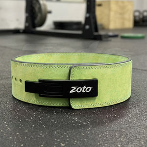 10mm Lever <b>Belt</b> for Powerlifting Quick Release Buckle Leather Lifting <b>Belt</b> for <b>Squat</b> Deadlift Heavy Duty Gym Back Support - Product Image 6