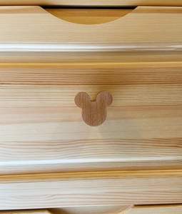 เฟอร์นิเจอร์สำหรับเด็ก ปลอดภัยต่อสิ่งแวดล้อม ใช้กับเตาอบได้ ลูกบิดไม้ตกแต่ง - Product Image 2