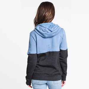 Vente en gros de sweats à capuche pour femmes, série Signature, coupe ample boyfriend, esthétique minimaliste, fourniture de marque privée - Product Image 3