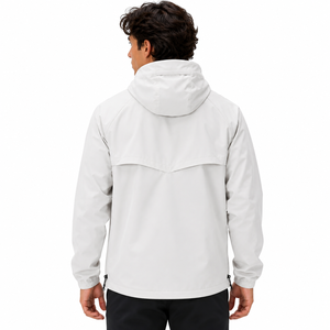 Veste de pluie personnalisée unisexe, 100% polyester, imperméable, pour hommes, avec logo client - Product Image 2