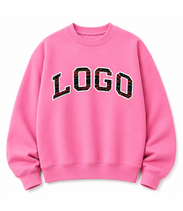 Sweat-shirt à col roulé oversize pour femme, fabriqué par le fabricant, écologique, 100% coton, manches courtes, décontracté, pull d'hiver - Product Image 6