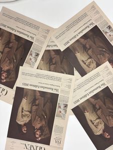 Hojas de Papel Periódico Impresas Personalizadas para Promoción de Marca, Envoltorios de Embalaje, Marketing de Boutique y Marca de Lujo - Product Image 3