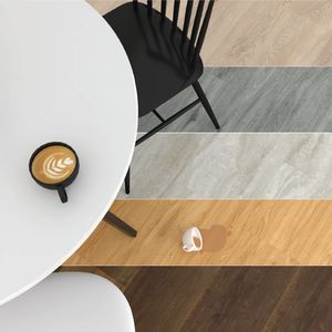 EFLOOR 4mm de espesor moderno SPC suelo de vinilo impermeable interior PVC plástico fácil clic diseño para oficina Hotel diseño gráfico - Product Image 5