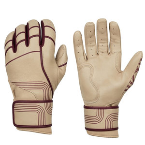 Guantes de Béisbol de Cuero Duraderos, Guantes Deportivos Ligeros de Primera Calidad, Diseño Flexible, Agarre Seguro, Ajuste Cómodo - Product Image 1