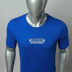 T-shirts d'été pour hommes personnalisés en gros pas cher prix hommes Boxy Fit sérigraphie coupe ample 100% coton T-Shirt pour hommes - Product Image 2
