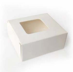 กล่องสบู่สีขาวเรียบพร้อมหน้าต่างสี่เหลี่ยม กล่องสบู่พับได้สีขาวขนาดสั่งทำพิเศษ ราคาขายส่งโดยผู้ส่งออก - Product Image 3