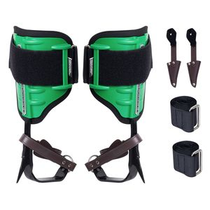 1 Paio di Ramponi in Acciaio Legato per Arrampicata su Alberi, Capacità di Carico 350 libbre, Attrezzatura da Arrampicata con Protezione per Ramponi, Equipaggiamento e Accessori per Arrampicata - Product Image 1