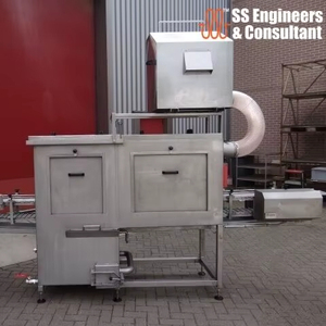 Lavadora y Secadora Industrial de Latas y Frascos con Motor y Motor de Presión |   Capacidad de 20 kW y 2000 kg/h para Línea de Envasado de Alimentos - Product Image 1