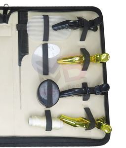 Pince à cheveux plate en acier inoxydable de haute qualité et pinces de sectionnement, kit d'outils d'extension capillaire à marque privée - Product Image 5