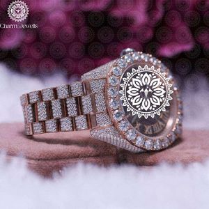 Charm Jewels Luxury Stainless Steel <b>Watch</b> 30mm Round Dial Sapphire Crystal Quartz Movement Women Fashion Design - Product Image 3