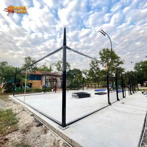 Pista de Pádel Profesional con Pilar de Vidrio, Phuoc Thinh Panoramic, Instalación Deportiva VIP para Clubes, Trato de Exportación - Product Image 6