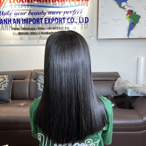 Vente chaude Os Droite Vierge Extensions de Cheveux Perruque de Dentelle avec Fermeture Frontale Lace Raw Extensions de Cheveux de Haute Qualité - Product Image 5