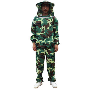 ชุดผ้าฝ้ายคลุมทั้งตัวสำหรับเลี้ยงผึ้ง ออกแบบมาเพื่อความสบาย ปลอดภัย และยืดหยุ่น รับผลิตตามสั่ง (OEM) ชุดเลี้ยงผึ้งคุณภาพสูง - Product Image 1