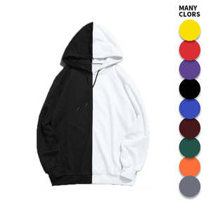 Sweat à capuche unisexe en coton épais, coupe ample, chaud et confortable, pour le quotidien, en molleton doux et long - Product Image 6