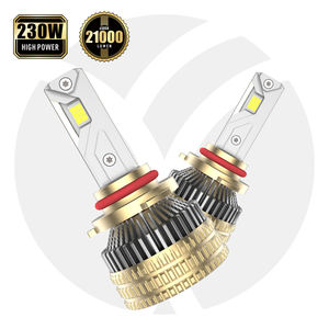 YUFING <span class=keywords><strong>prix</strong></span> le plus bas haute puissance 240W 20000LM lecteur externe ampoule de phare LED Triple tuyau de cuivre phare LED automobile - Product Image 1