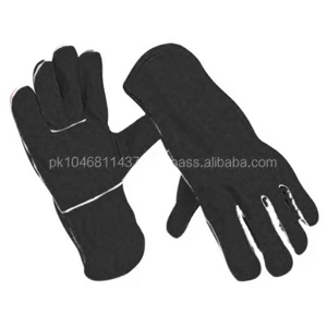 Guantes de Seguridad JNM de Cuero Resistente, de Piel de Vacuno, Resistentes a Chispas, para Trabajos de Soldadura, Hechos con Cuero de Alta Calidad - Product Image 5