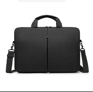 Sacoche d'ordinateur portable de voyage, imperméable, sac à bandoulière pour ordinateur, multi-poches, sac de transport professionnel, logo personnalisé - Product Image 1