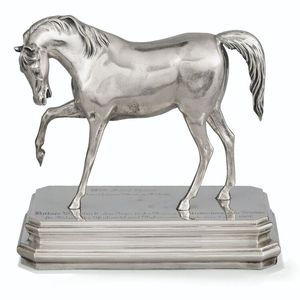 Escultura de Caballo de Aluminio Estilo Vintage, Adorno Ecuestre Decorativo para Hogares con Temática Clásica y Herencia Histórica - Product Image 2